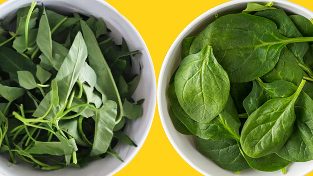 What's The Difference: Kangkong Vs. Spinach