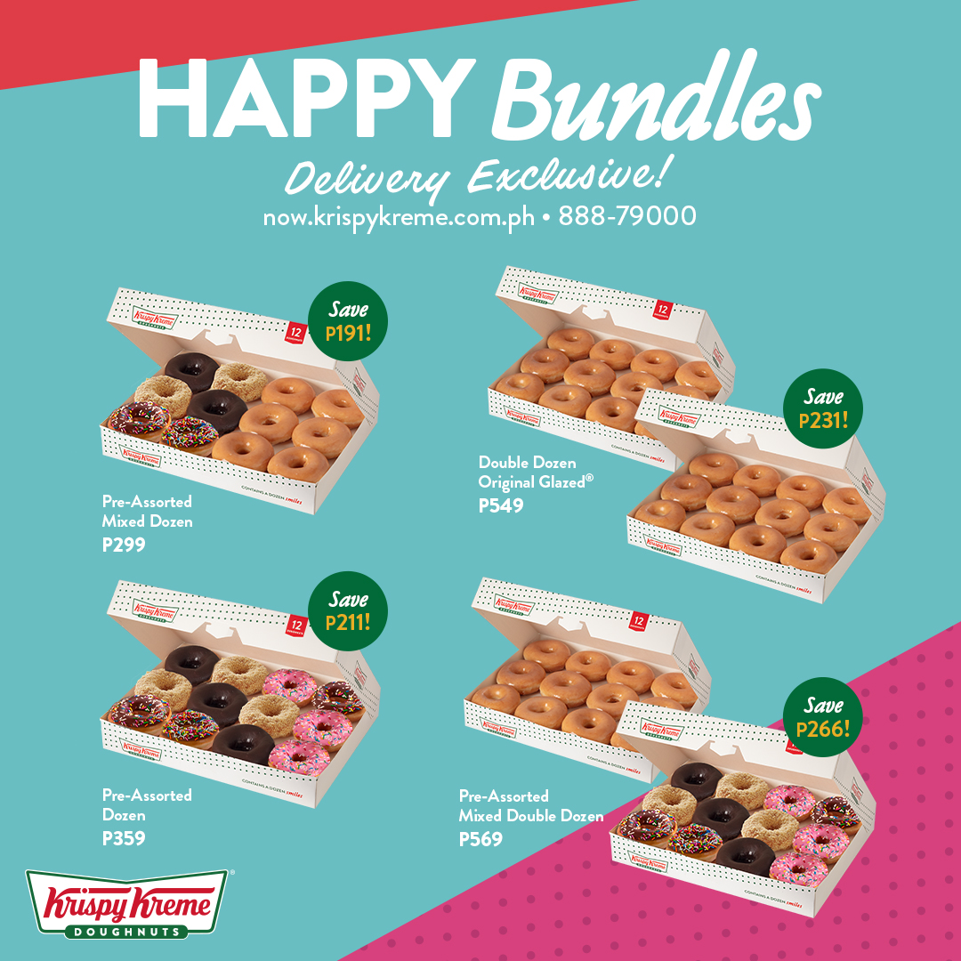Krispy Kreme Happy Bundles Promo