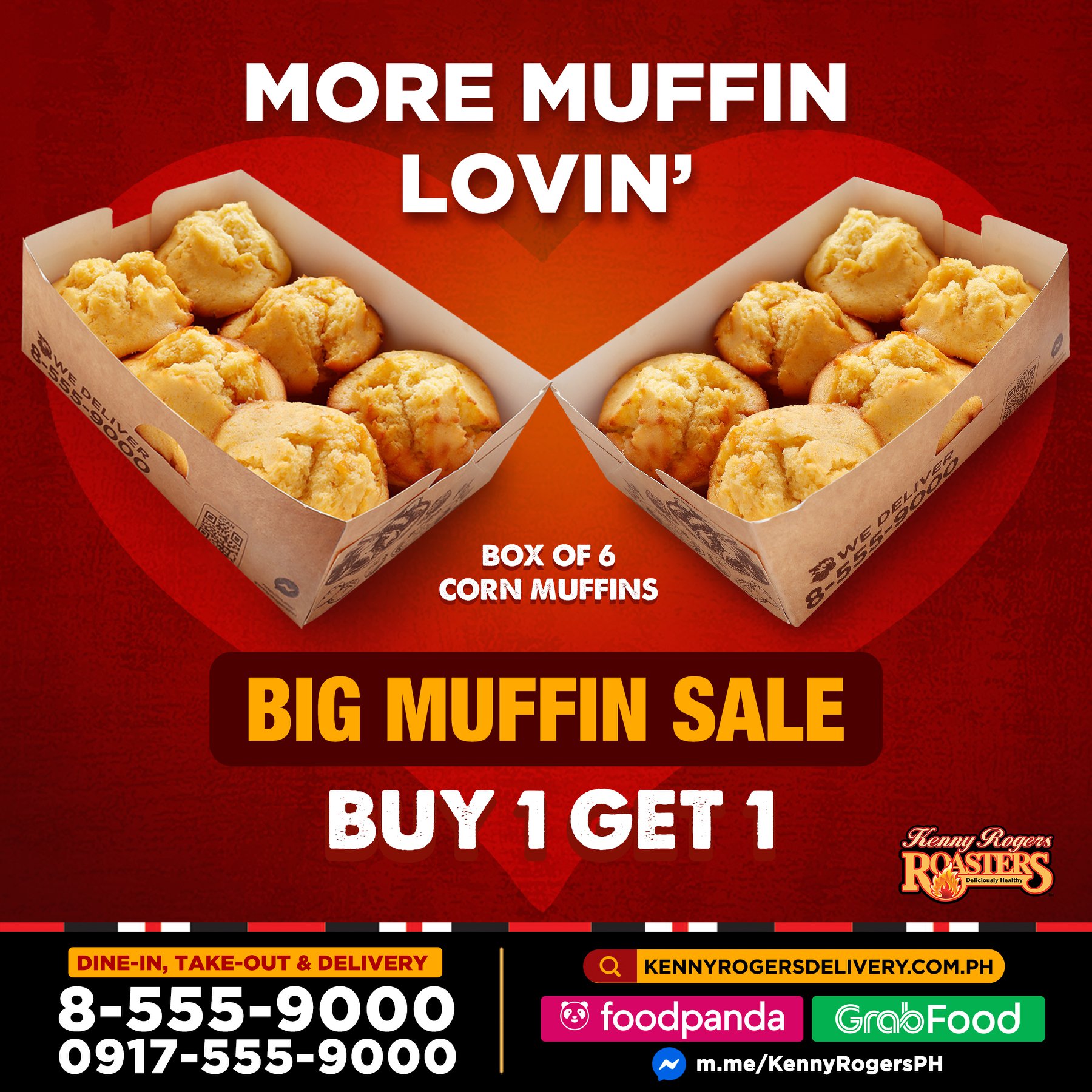 Kenny Rogers Big Muffin Sale