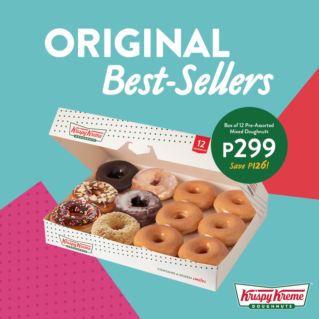 Krispy Kreme Original Bestsellers Promo February 2022