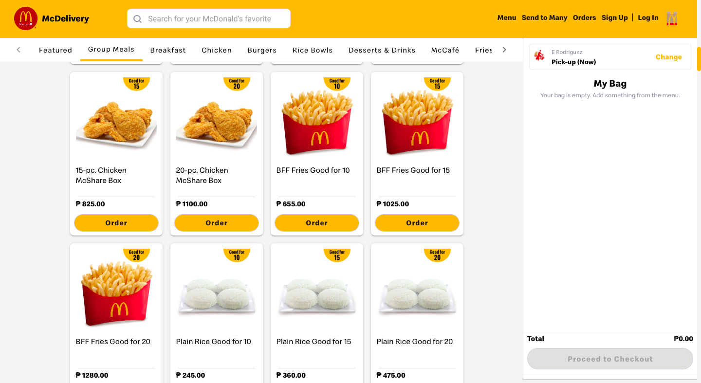 McDonald's BFF Fries Is Available Again For Delivery