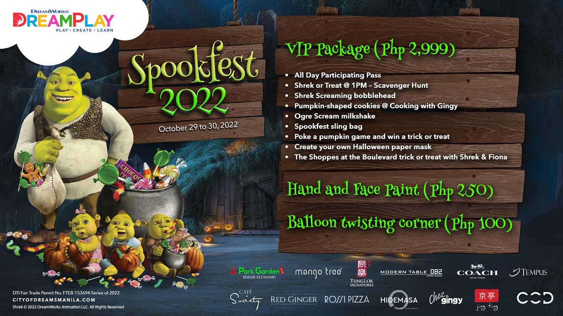 Dreamplay spookfest 2022