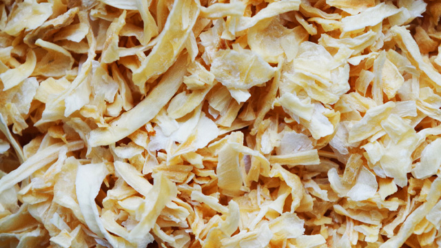 minced dried onion or onion flakes