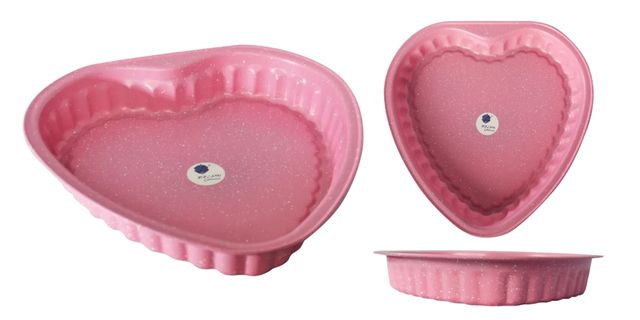Prism Collection Non-stick Heart Cake Pan, P180 on Lazada.