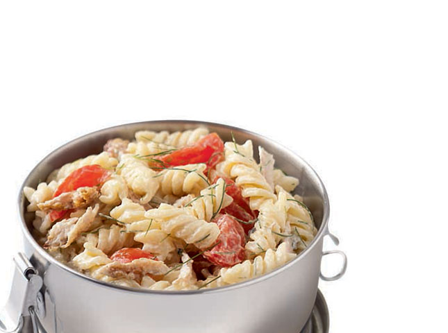 Tinapa Flakes Pasta Salad Recipe