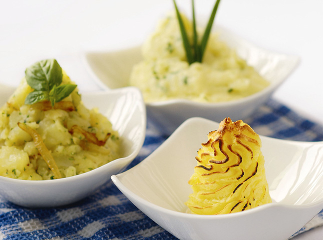 pomme duchesse or a french-style mashed potato
